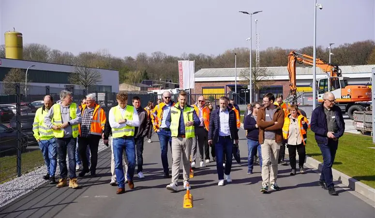 Vor-Ort-Besuch Wertstoffhof Selm